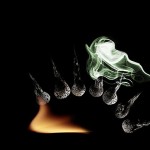 تصاویری زیبا و دیدنی از هنرنمایی با چوب کبریت های سوخته هنرنمایی با چوب کبریت سوخته