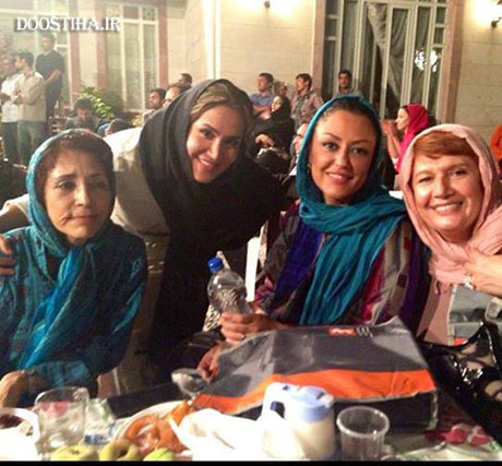 شهین تسلیمی، شقایق فراهانی، پریسا روشنی و فهیمه رحیمی نیا