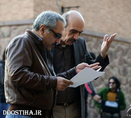 پشت صحنه سریال شوخی کردم مهران مدیری